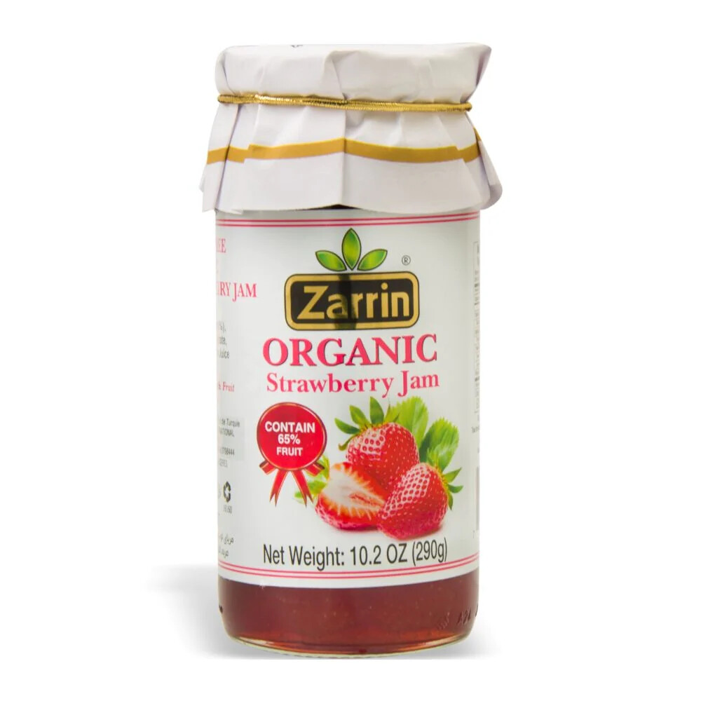 Zarrin Org Strawb Jam 290g
