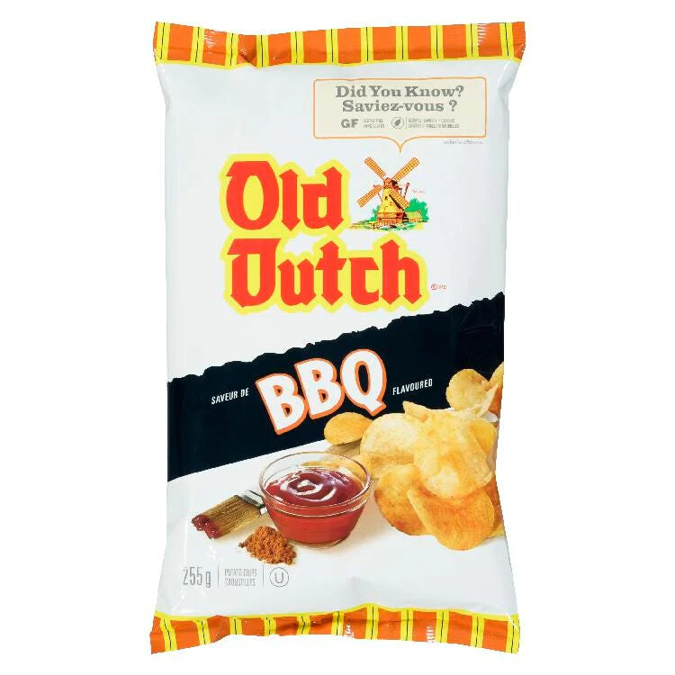 Old Dutch BBQ Potato Chips 235g