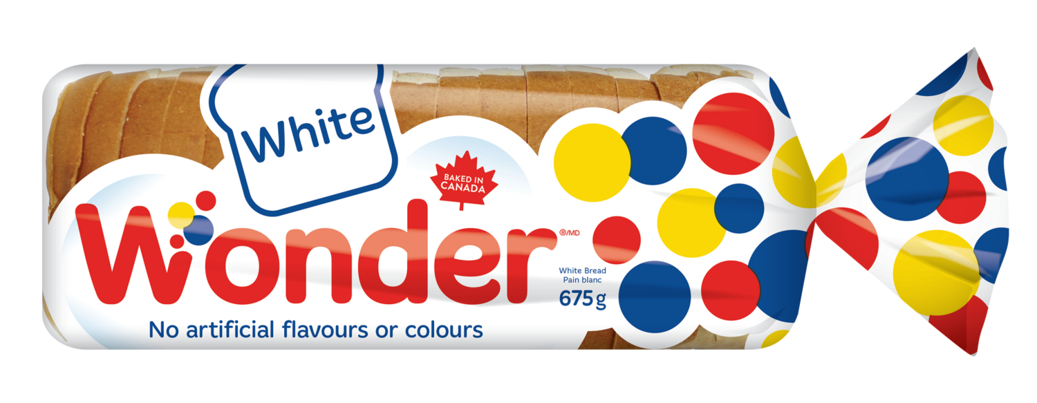 White Wonder Bread 675g