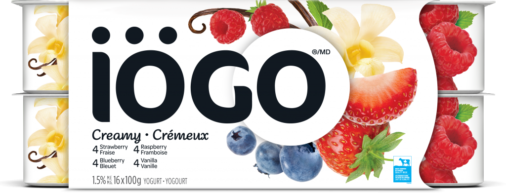 IOGO- Straw, Rasp, Blue, Van 16x100g
