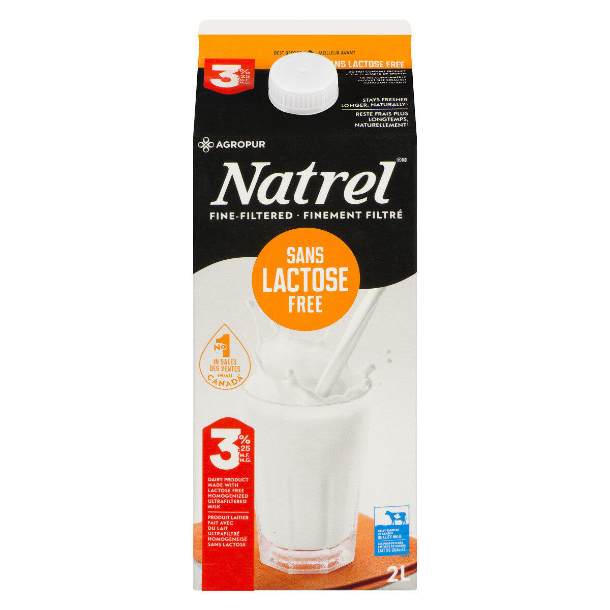 Natrel Lactose Free Homo (3.25%) 2L