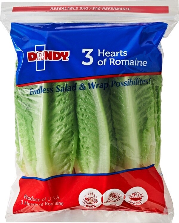 Romaine Heart Lettuce  3Pks