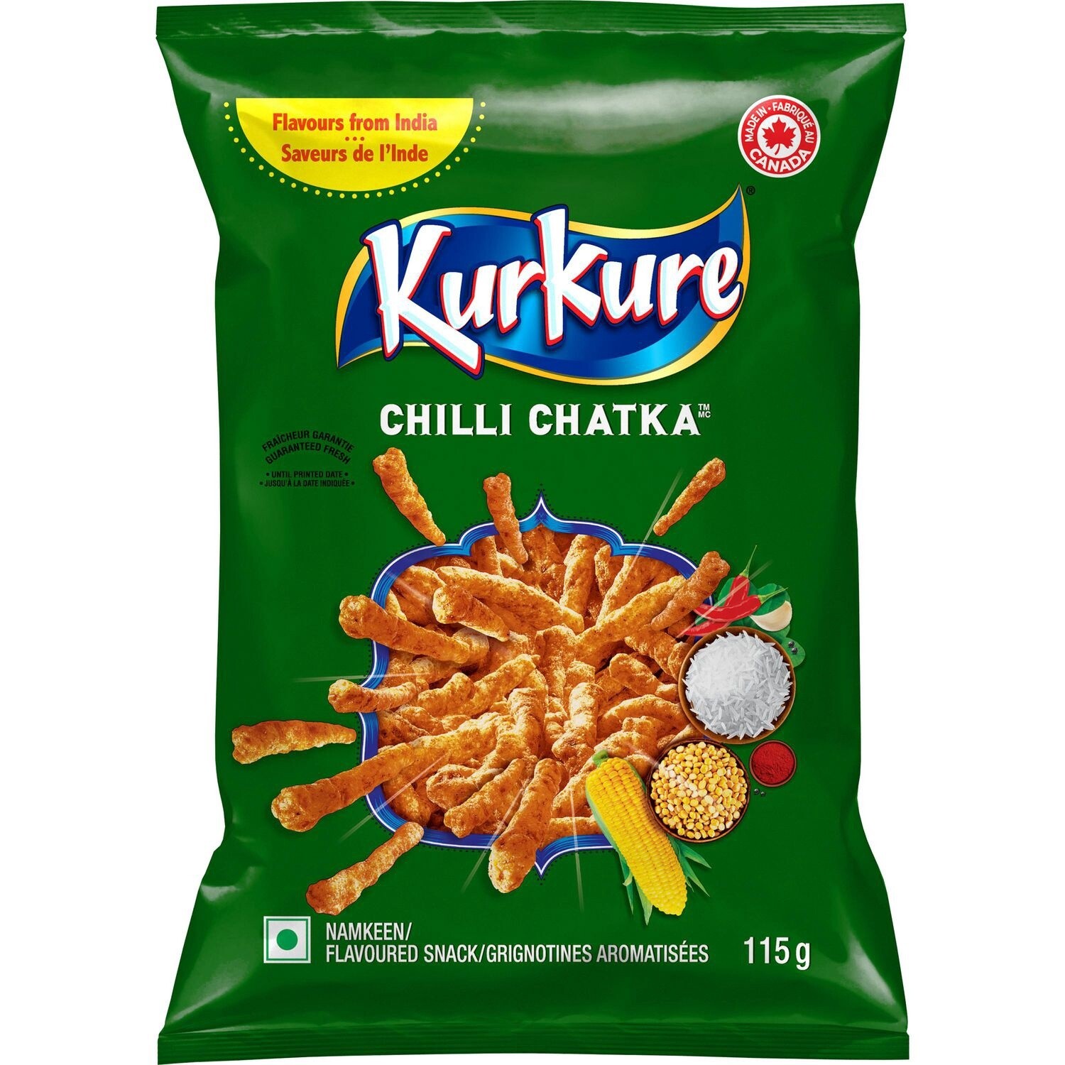 Kurkure Chili Chatka Snack 115g