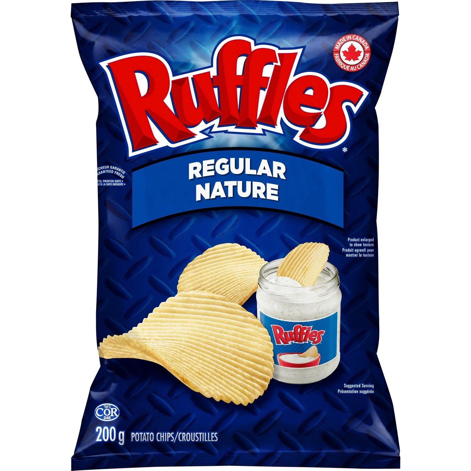 Ruffles Regular Potato Chips 200g