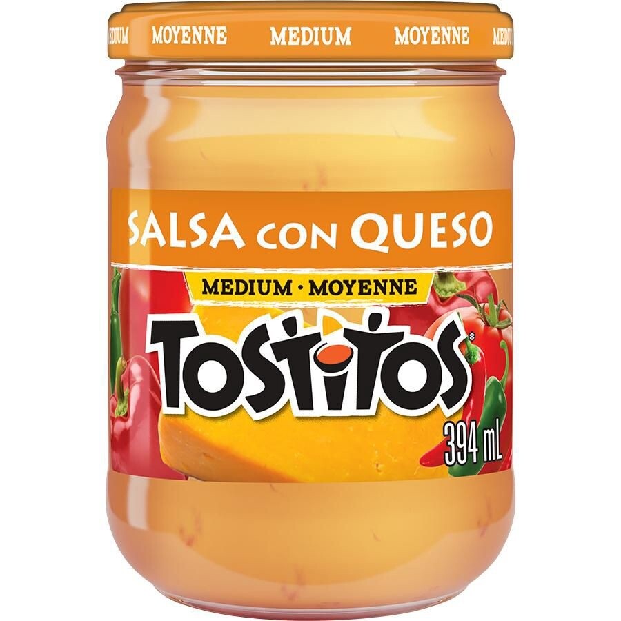 Tostitos SALSA CON QUESO Med Moy 394ml