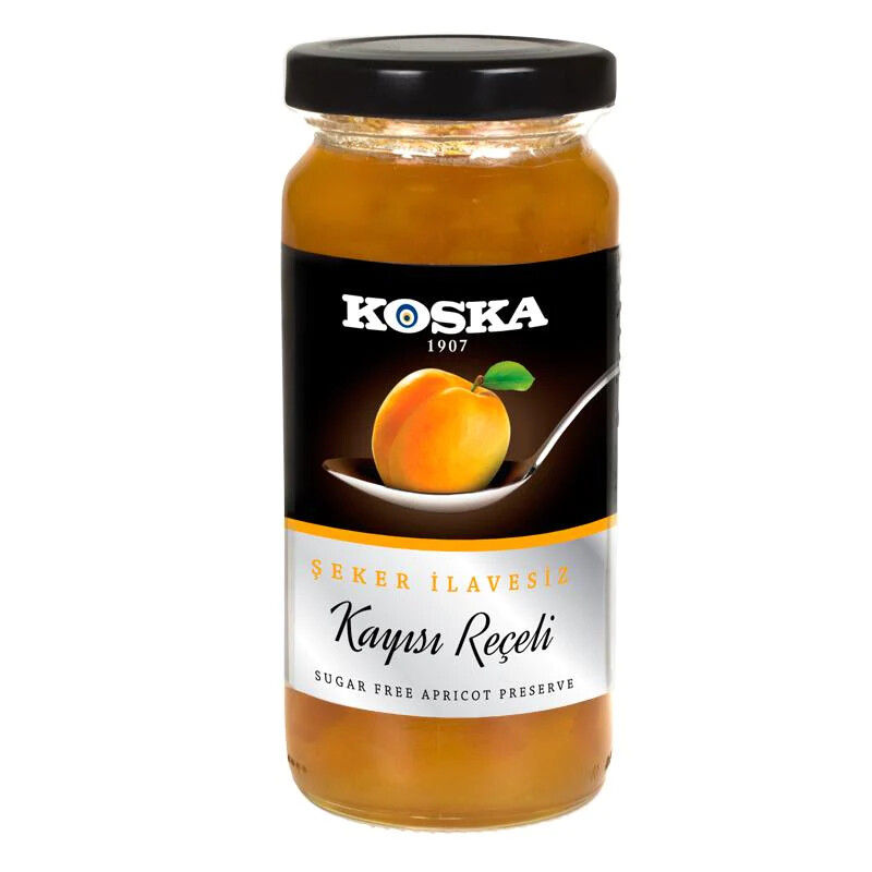 KOSKA NO SUGAR  APRICOT 290G