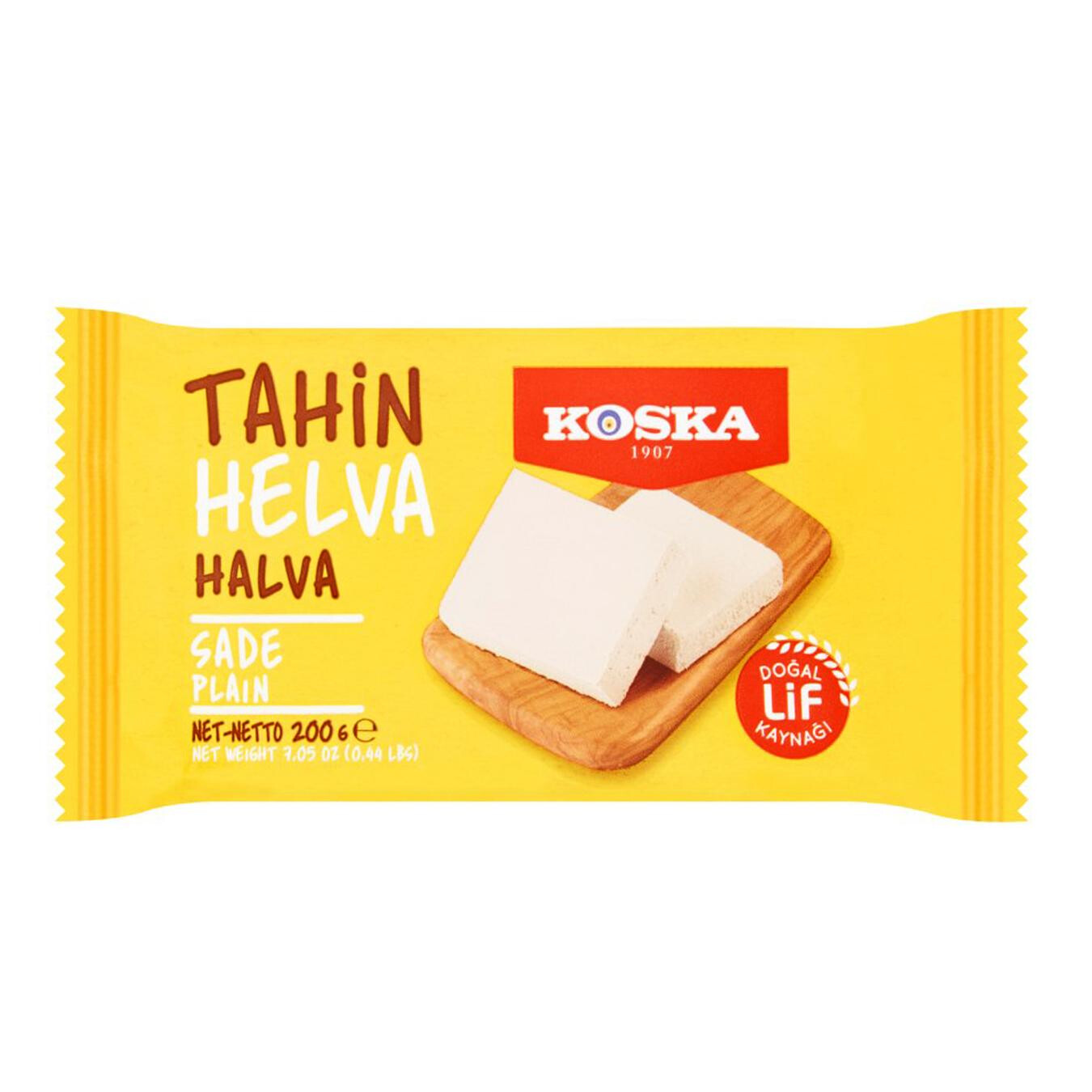KOSKA TAHIN PLAIN HELVA 200g