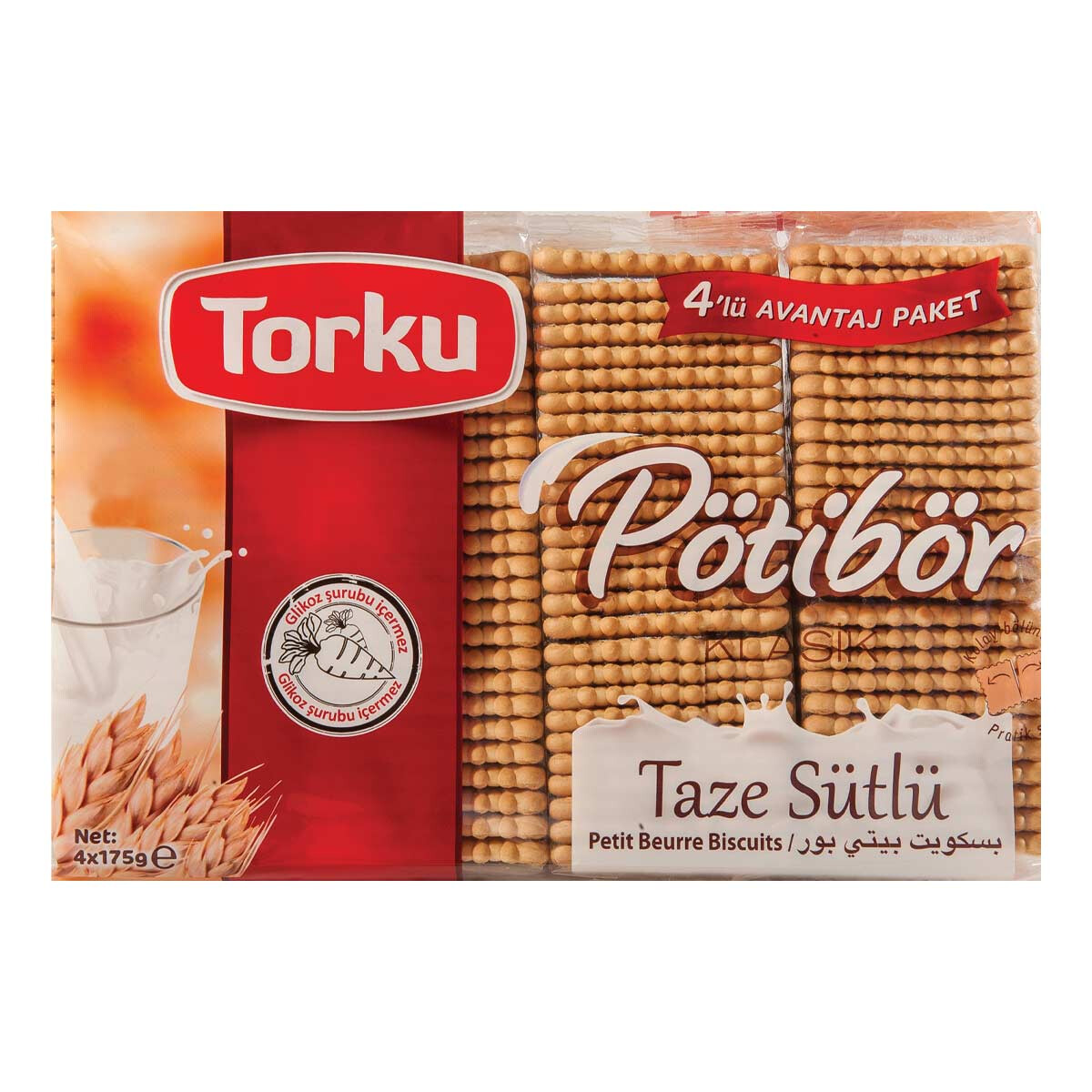 TORKU PETIBOR(TEA) BISCUIT 4x175g