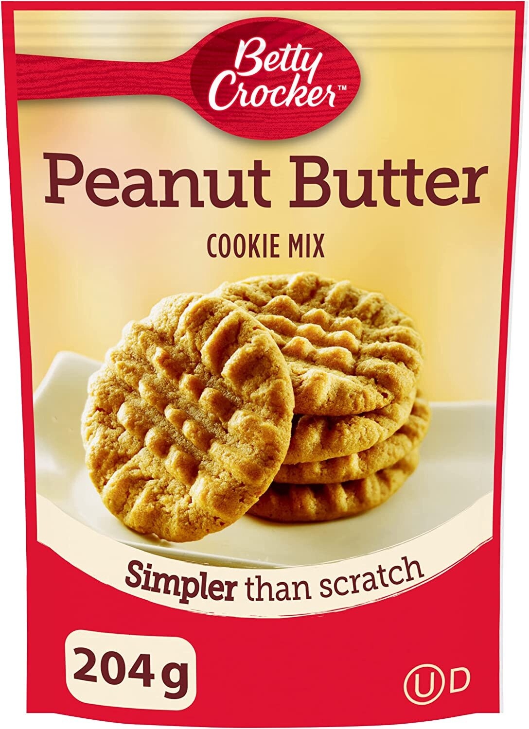 Betty Crocker Peanut Butter Cookie Mx 204g