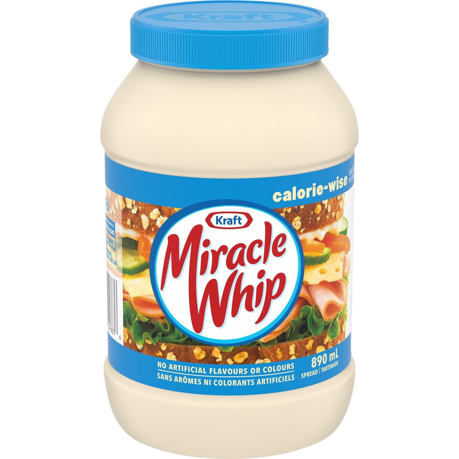 KRAFT MIRACLE WHIP calorie wise Spread 890ml