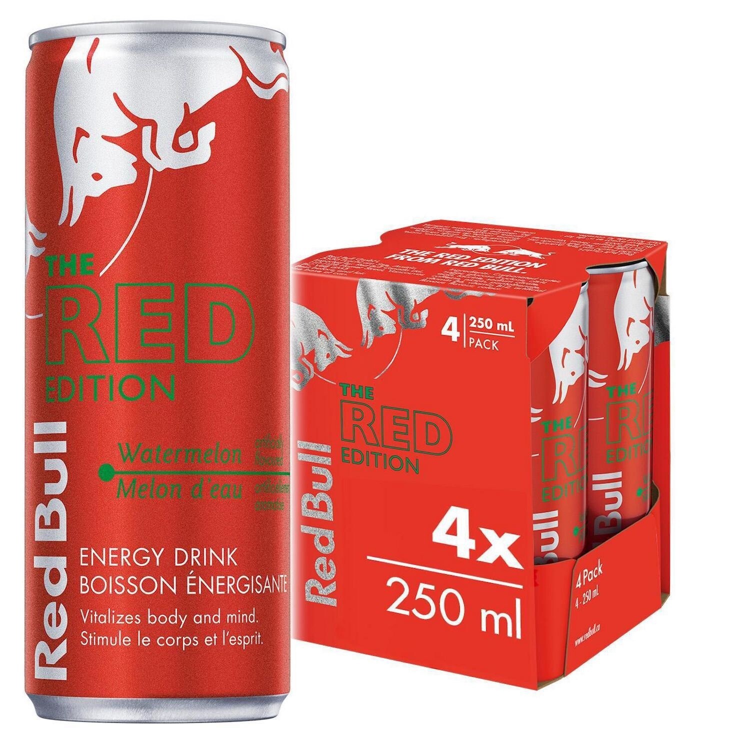 Red Bull The Red Edition 4x250ml
