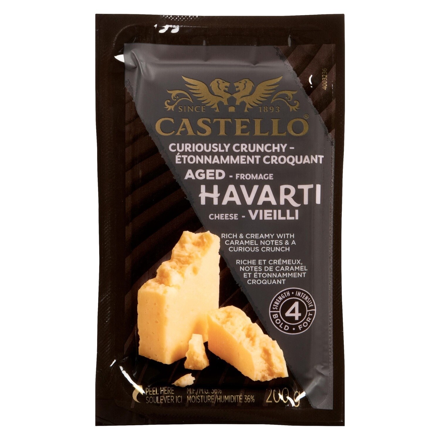 Castello Curiously Crunchy Aged Havarti 200g