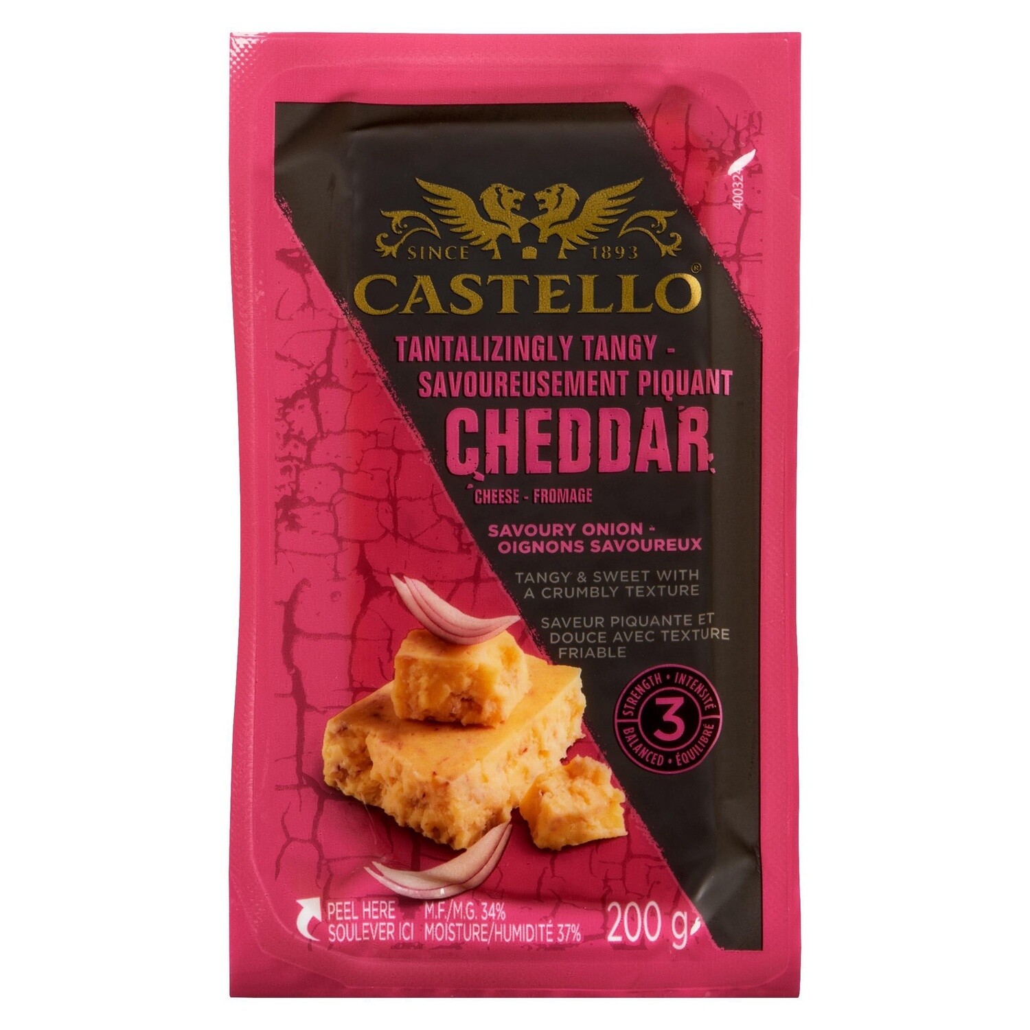 Castello Onion Cheddar Cheese 200g