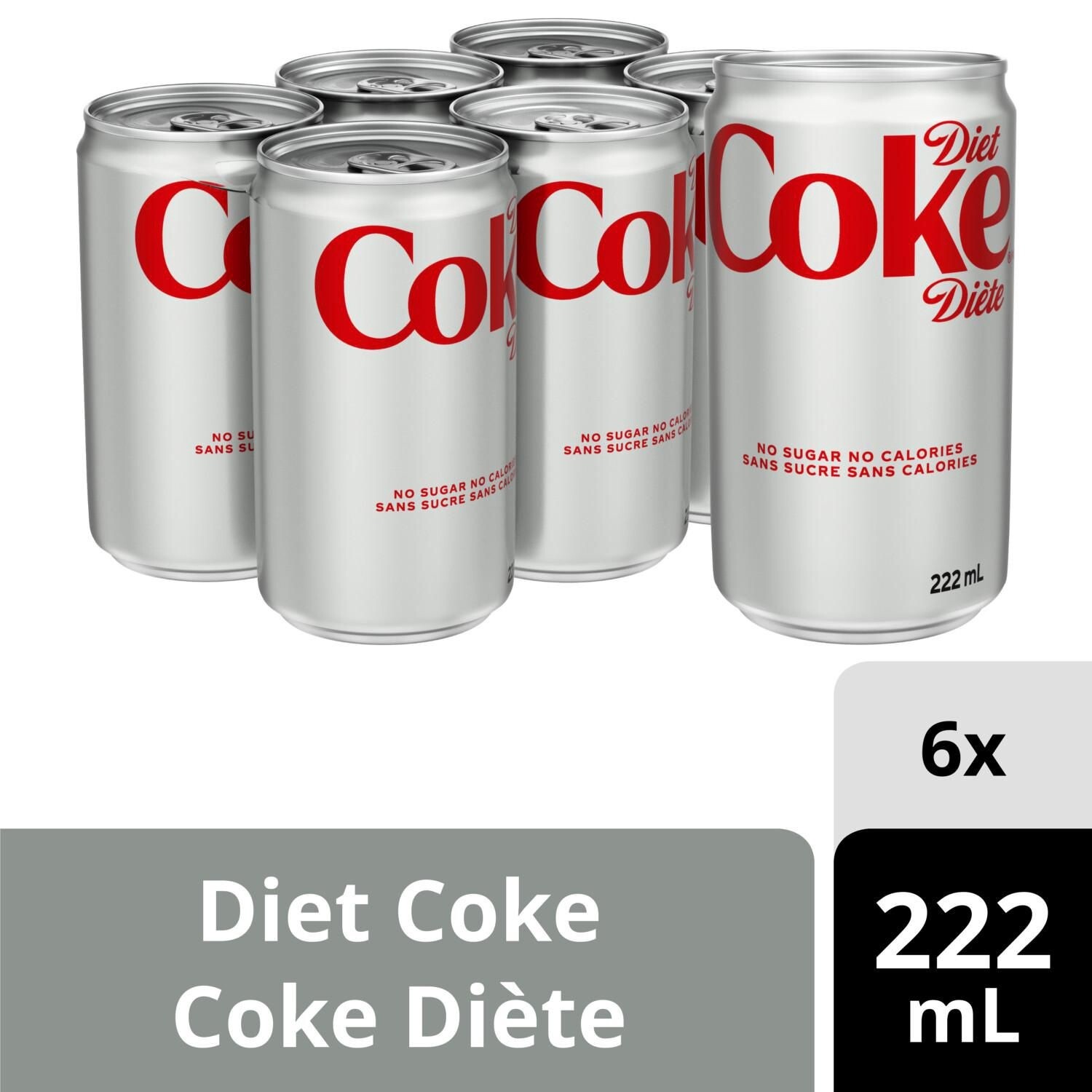 Coke Diet mini 6x222ml