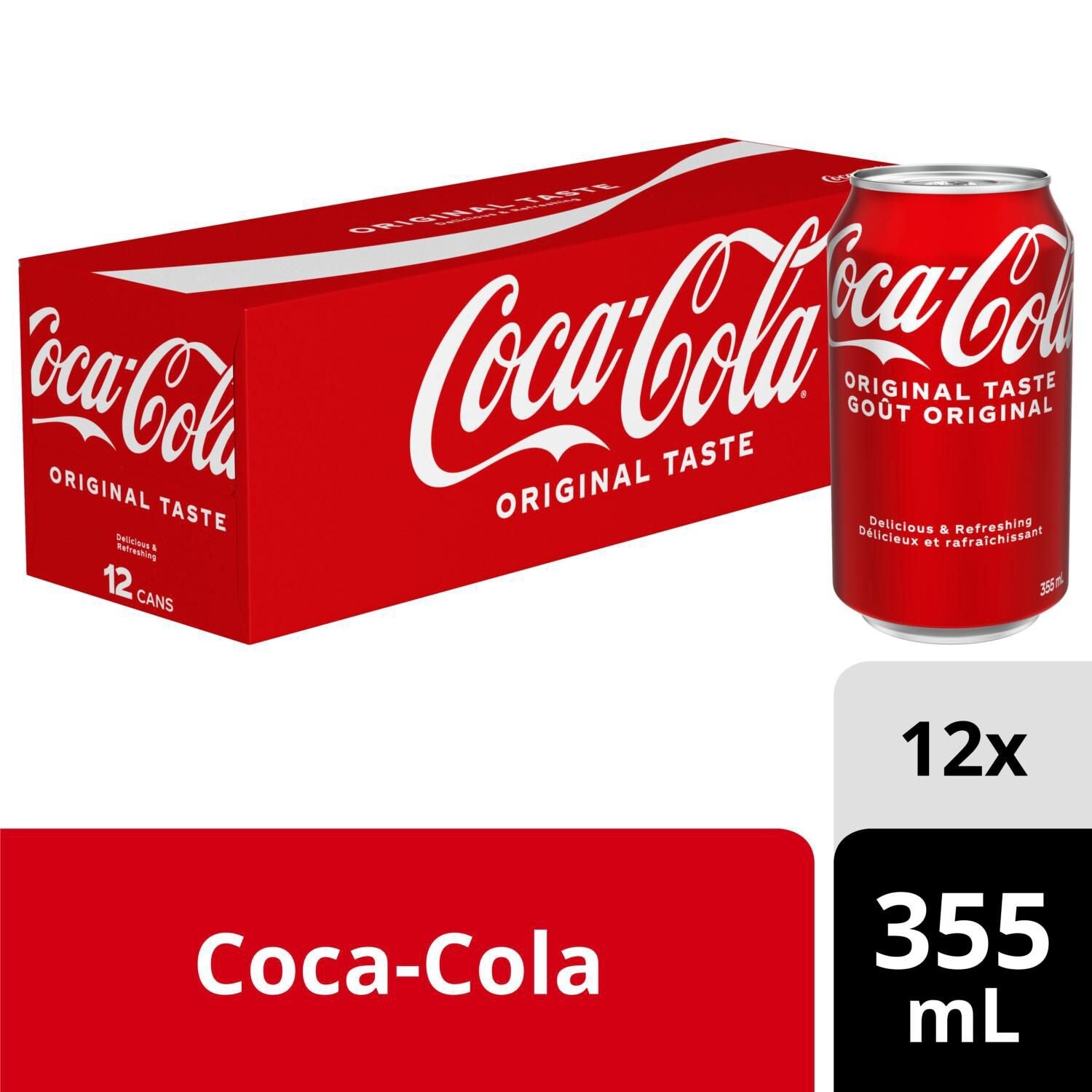 Coke Original 355ml x 12