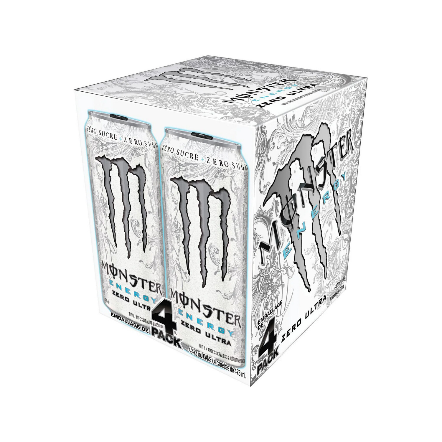 MONSTER ZERO ULTRA 4x473ml