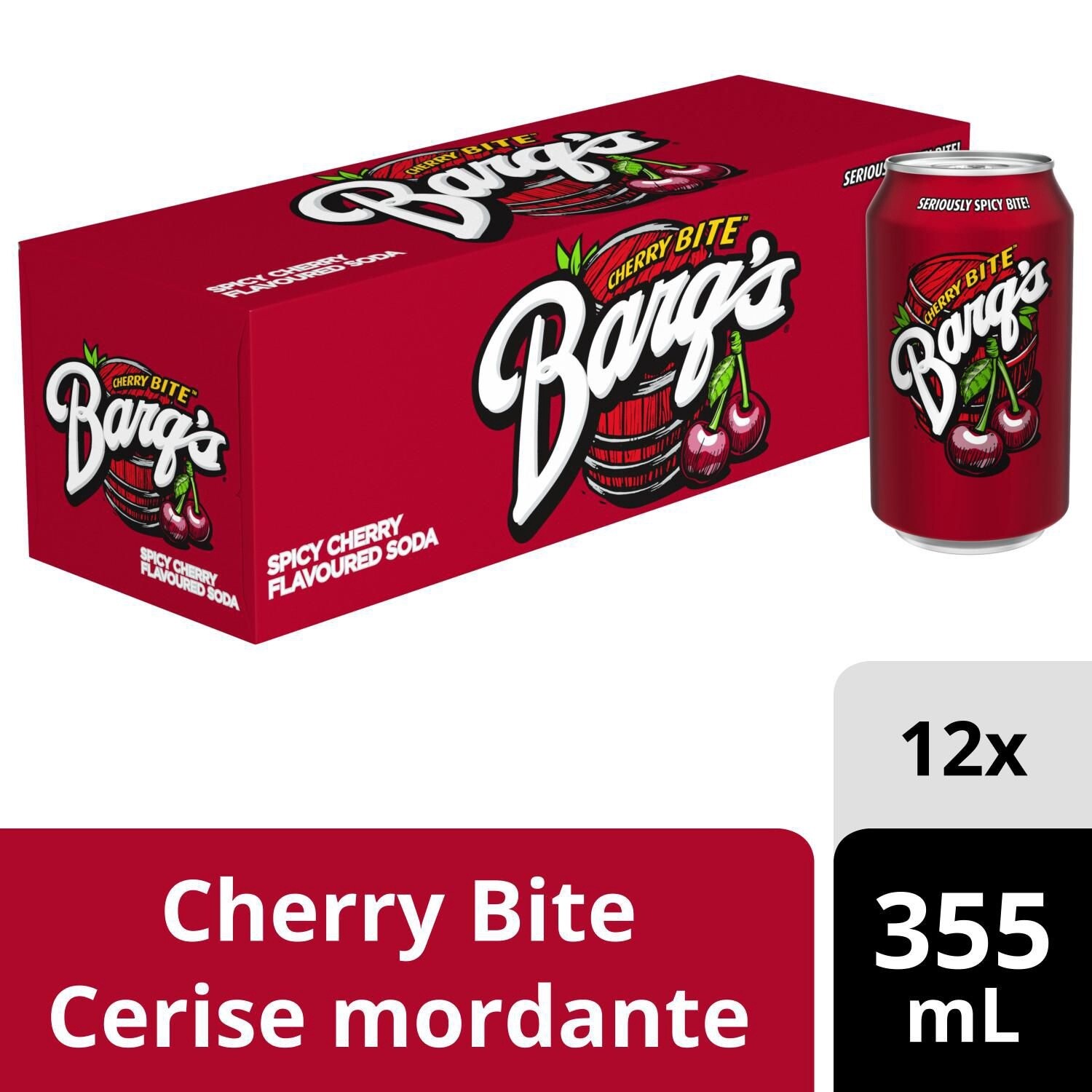 CANADA DRY BARQ&#39;S Cherry Bite 12x 355ml