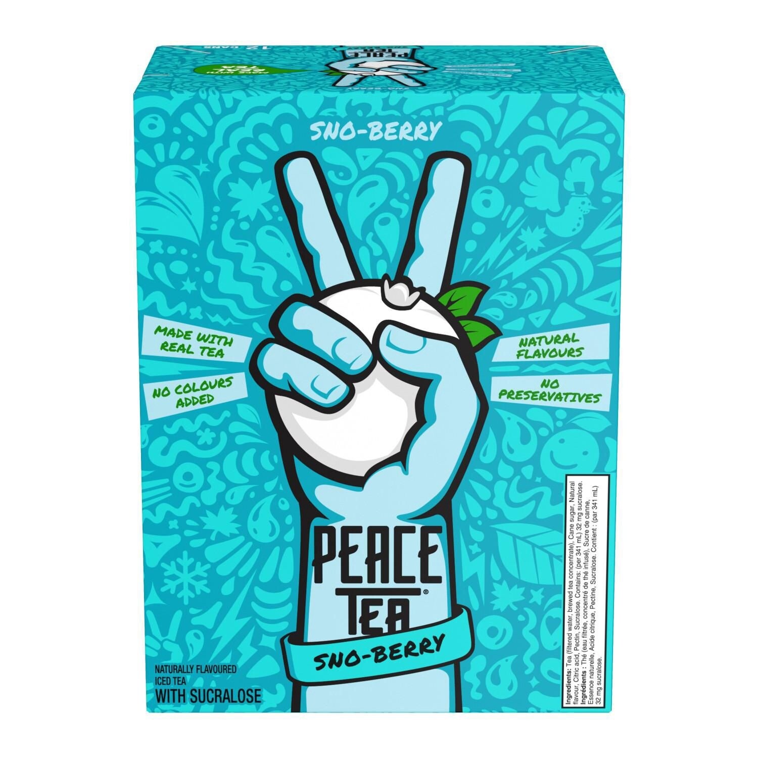 PEACE TEA Sno Berry 12x341ml