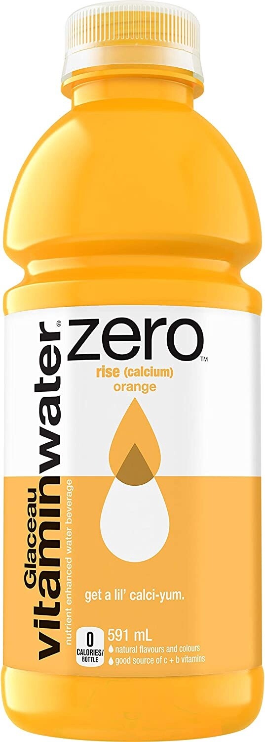 Glaceau Vitamin water rise Zero sugar Orange 591ml