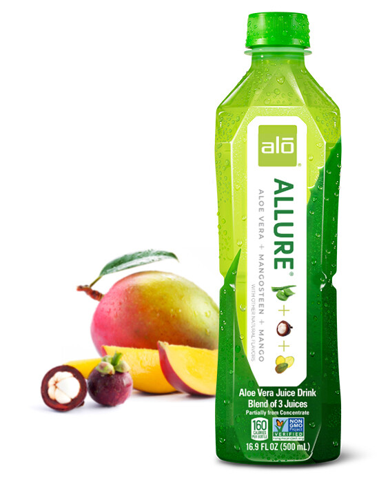 ALO ALLURE Aloe Vera Mango Juice Drink 500ml