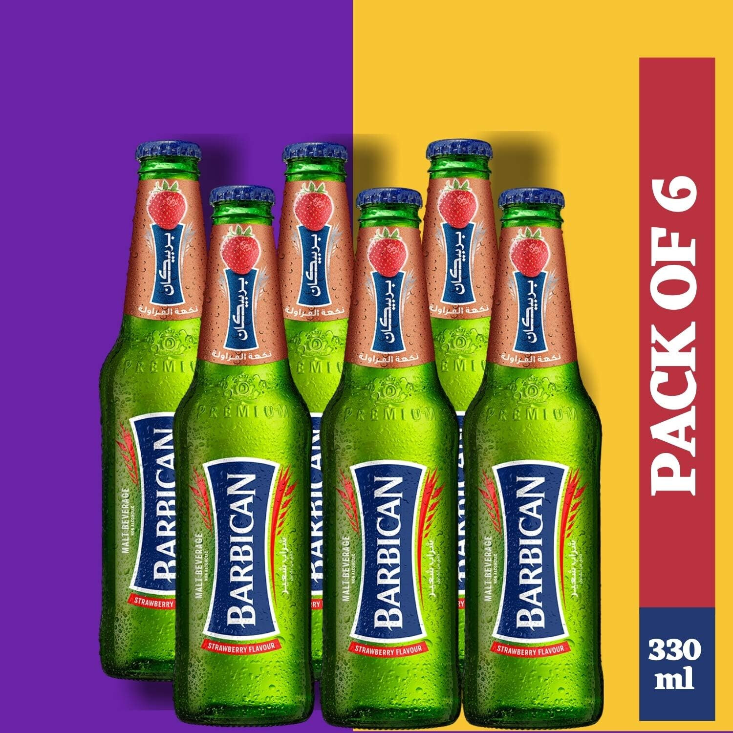 Barbican MALT BEVERAGE Strawberry 6x330ml