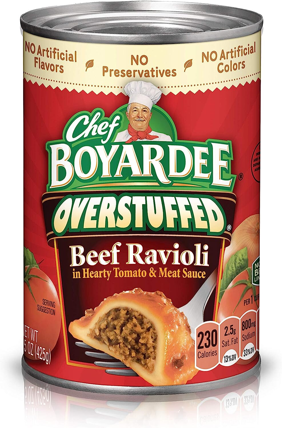 Chef B Overstuffed Beef  Rav 425g