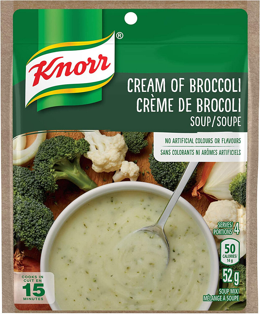 Knorr Cream of Broccoli Soup Mix 52g