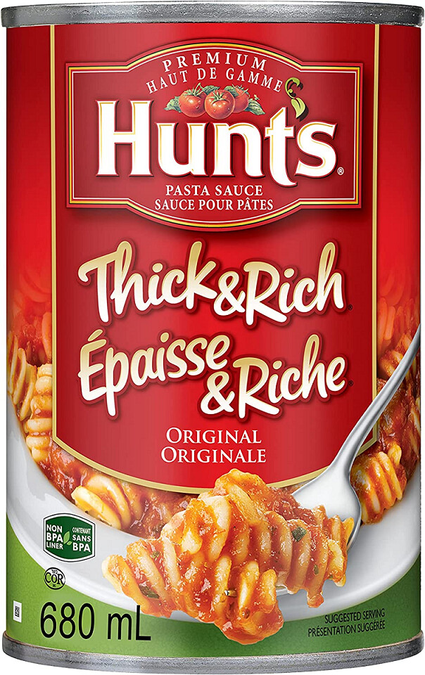 Hunt&#39;s Thick&amp;Rich Original PASTA SAUCE 680ml