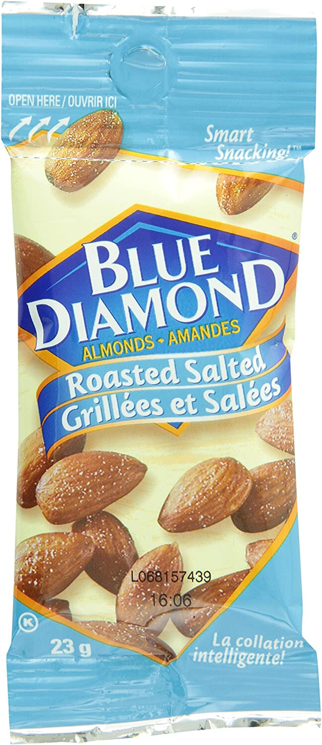 BLUE D ALMOND ROASTED SALTED 23gr