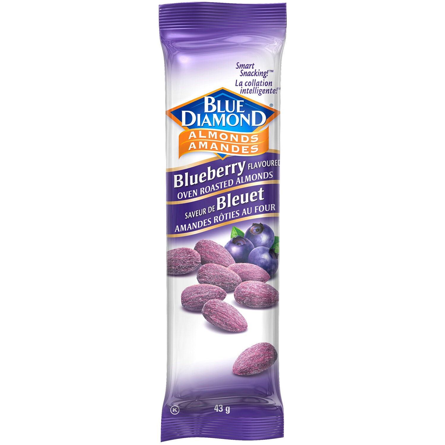 BLUE DIAMOND ALMOND BLUEBERRY 43gr