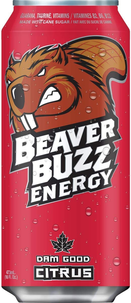 BEAVER BUZZ ENERGY CITRUS 473ml