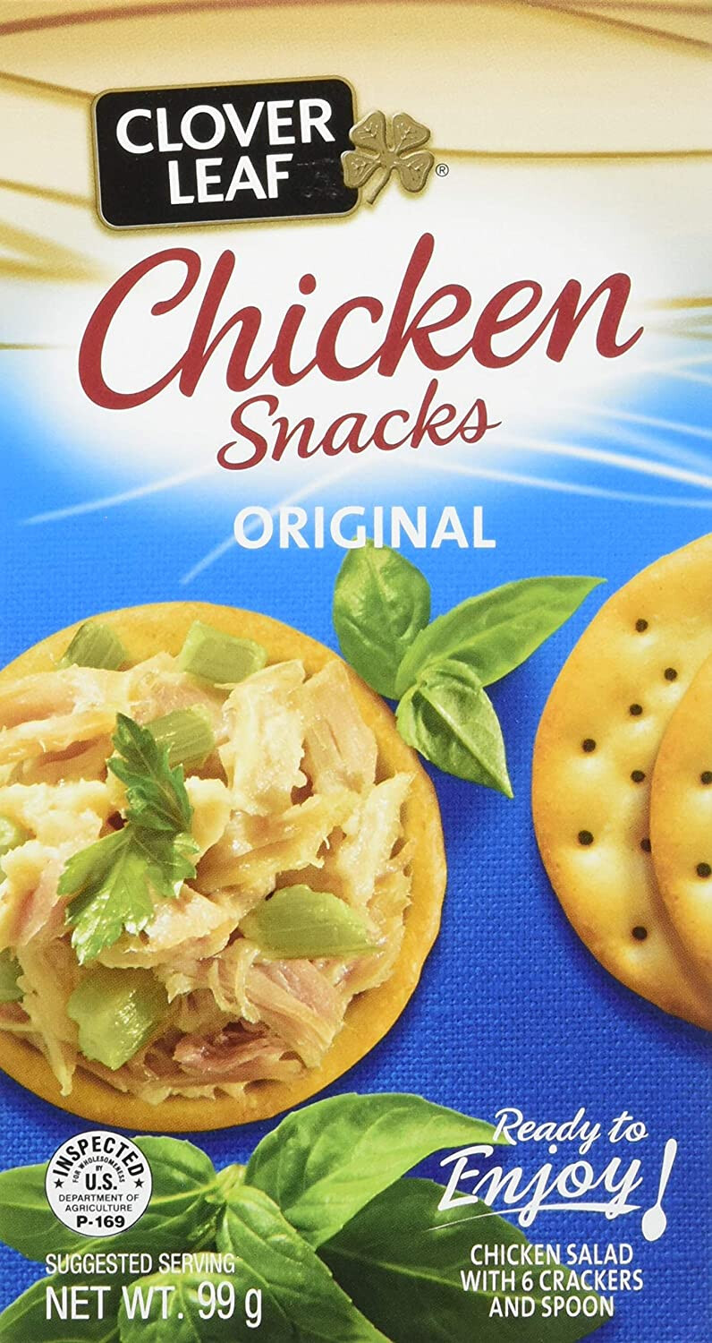 CLOVER LEAF Chicken Snacks Salad Original 99g