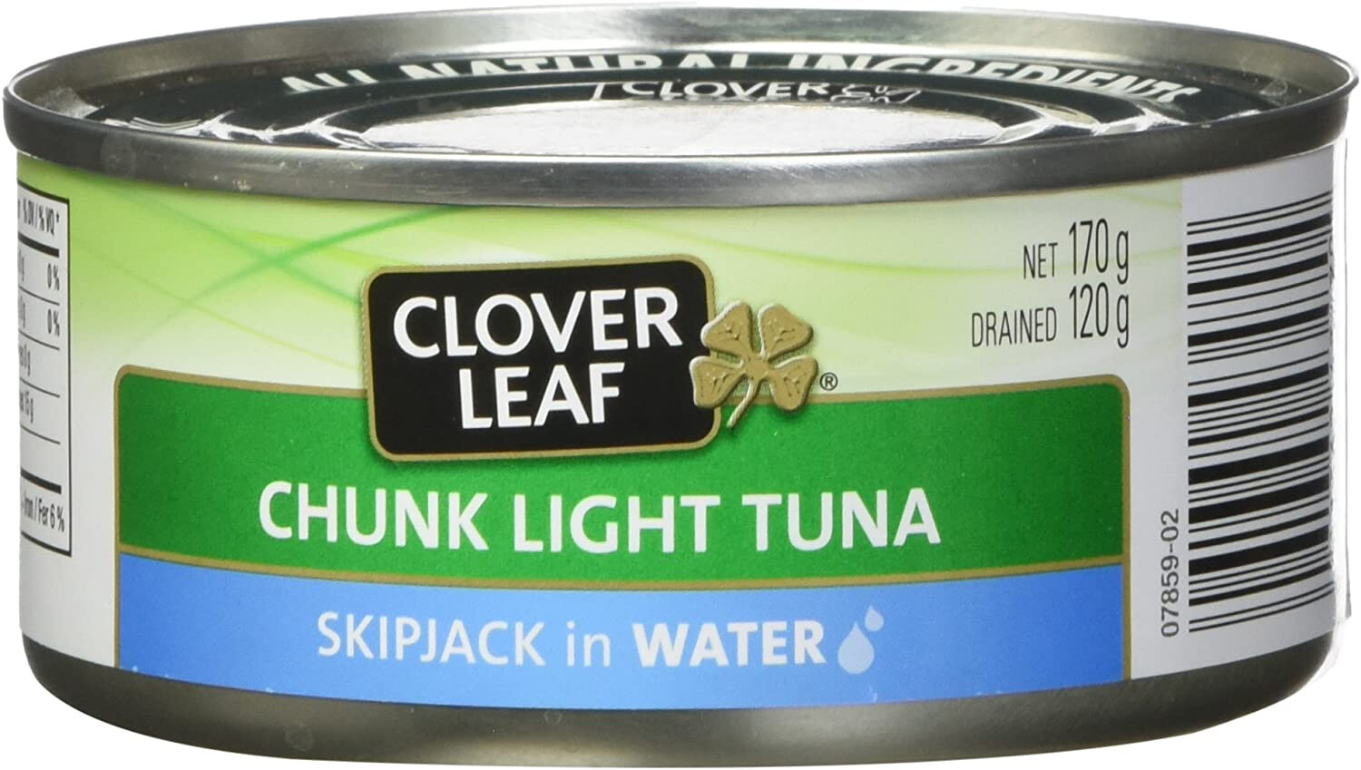 CLOVER LEAF CHUNK LIGHT TUNA in Water 170 g
