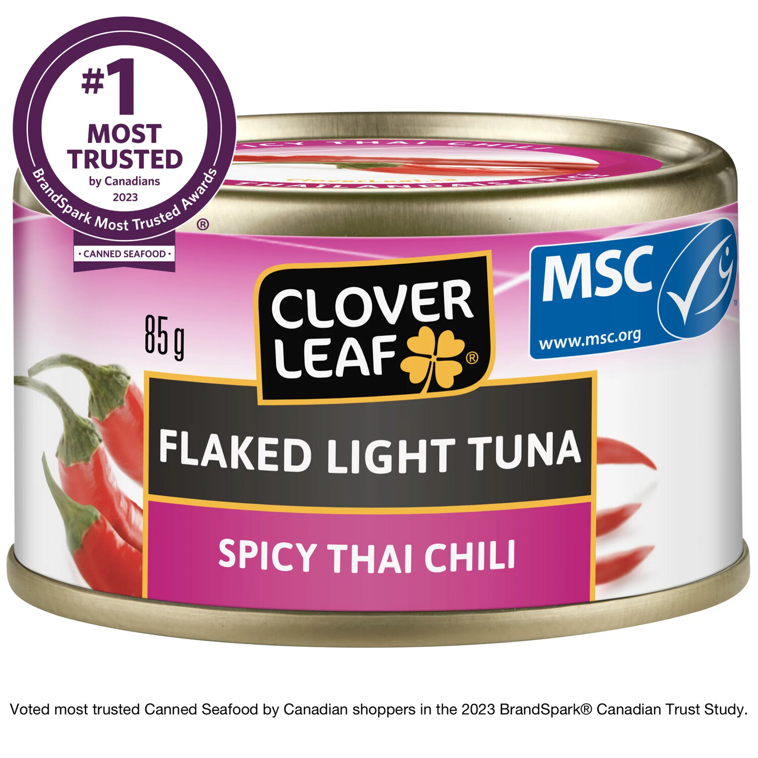 CLOVER LEAF TUNA FLAKED SPICY THAI CHILI 85gr
