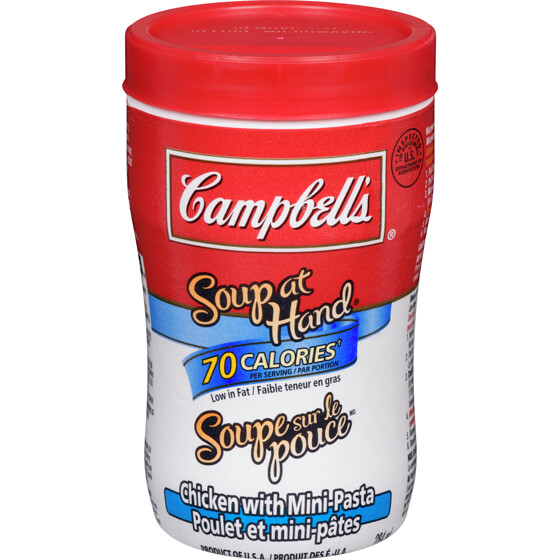 CAMPBELL SOUP AT HAND CHICKEN WITH MINI PASTA 284ml