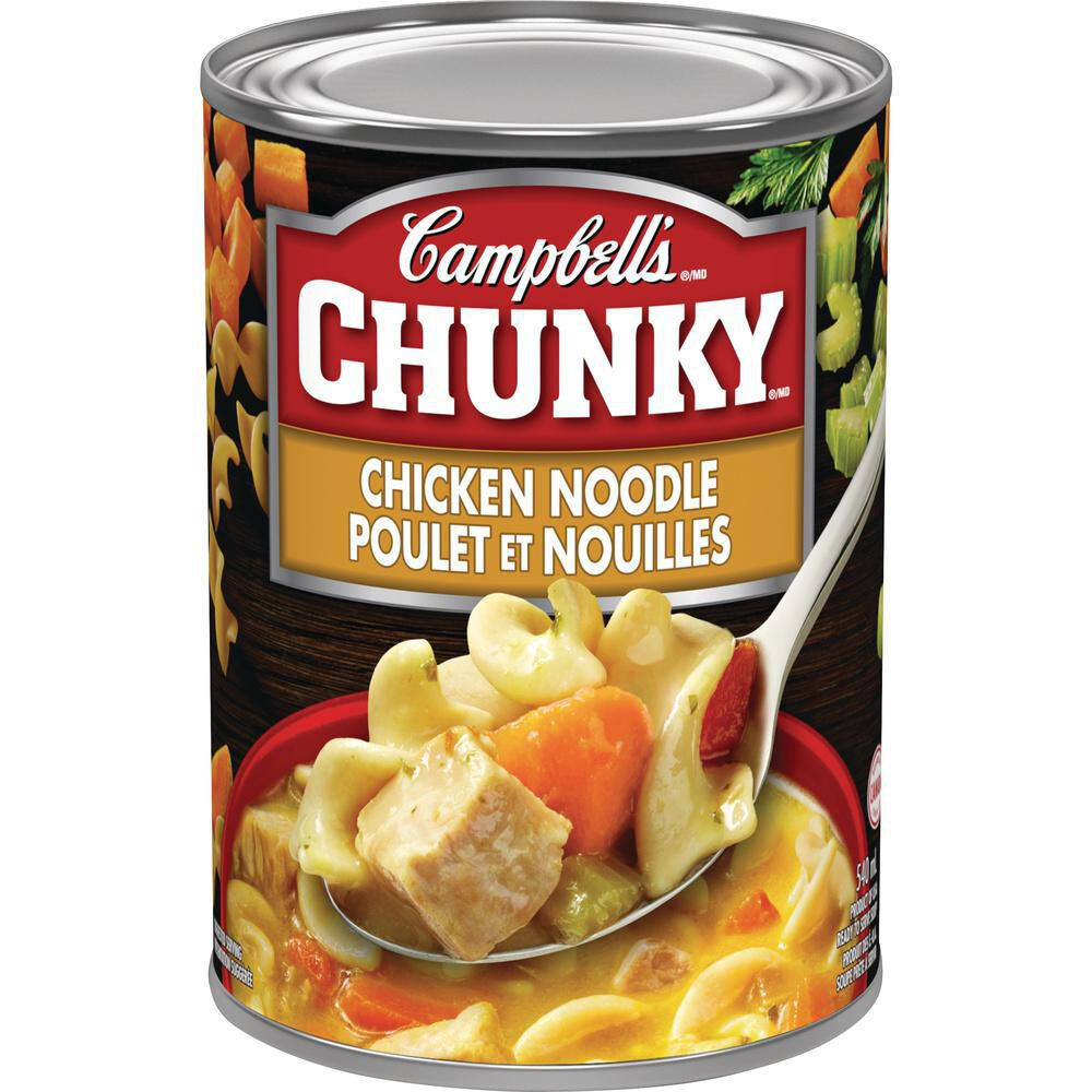 CAMPBELL SOUP CHUNKY CHICKEN NOODLE 540ml