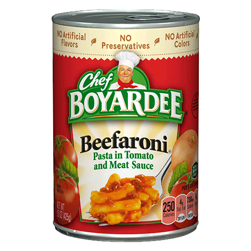 CHEF BOYARDEE BEEFARONI 425g