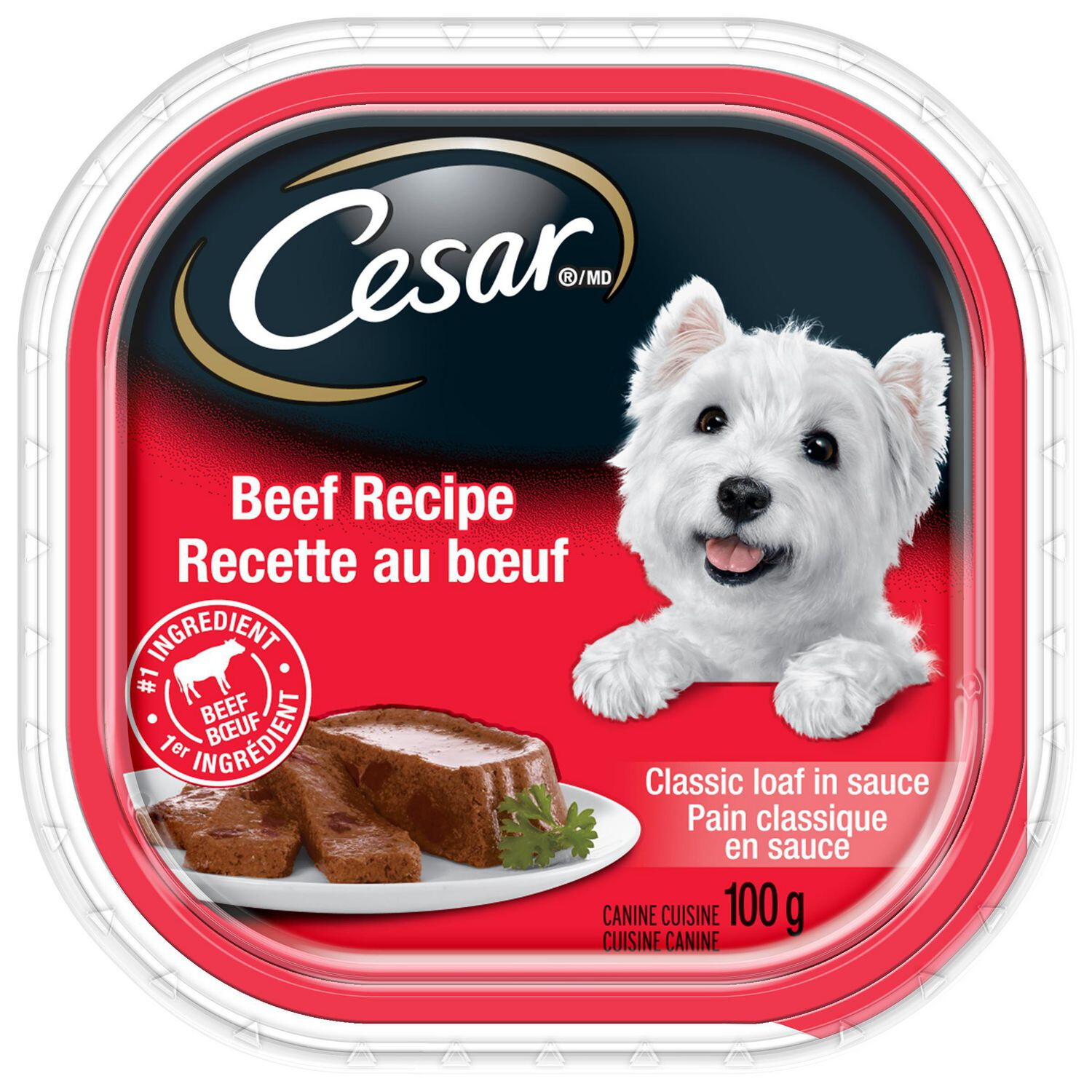CESAR DOG FOOD BEEF RECIPE 100gr