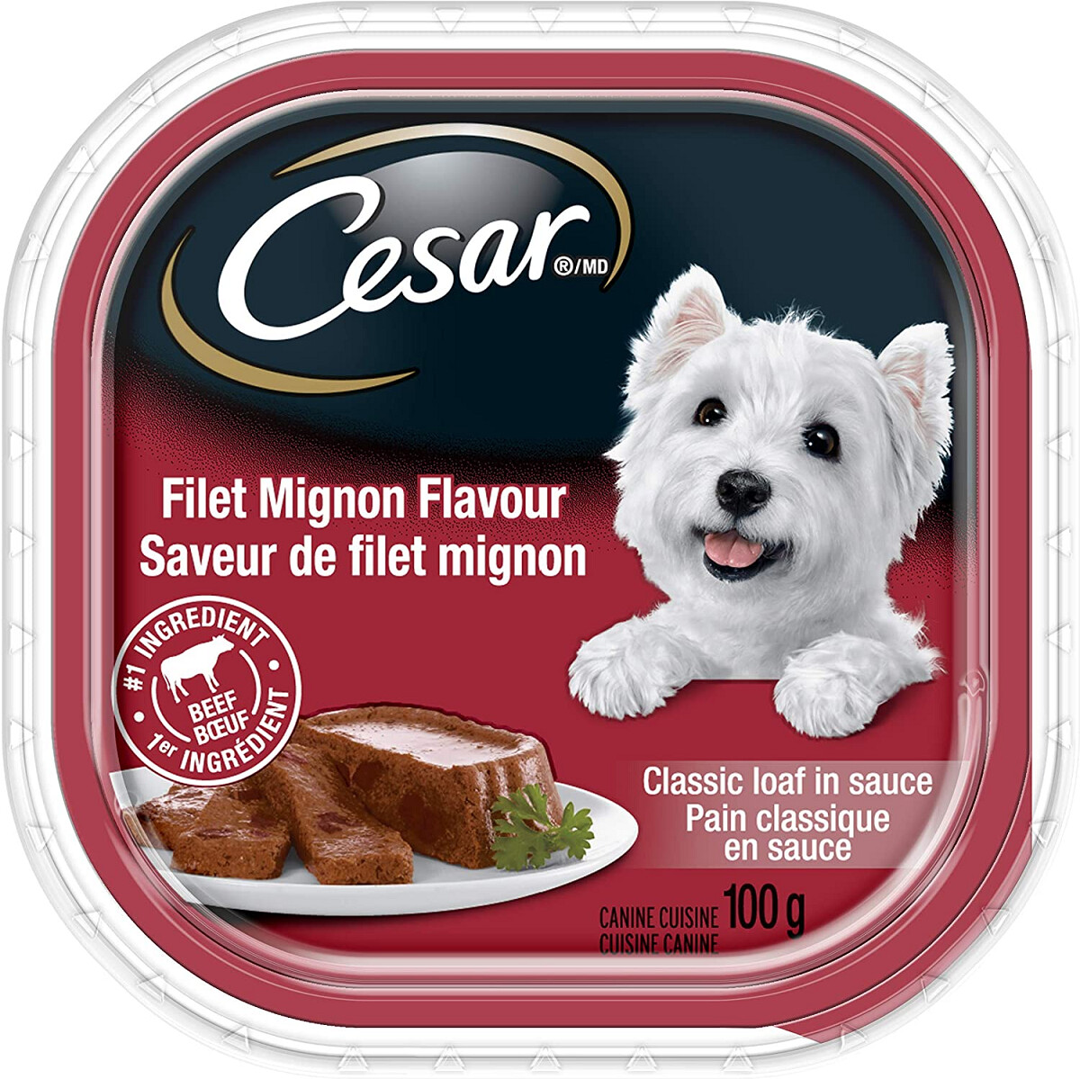 CESAR DOG FOOD FILET MIGNON 100gr