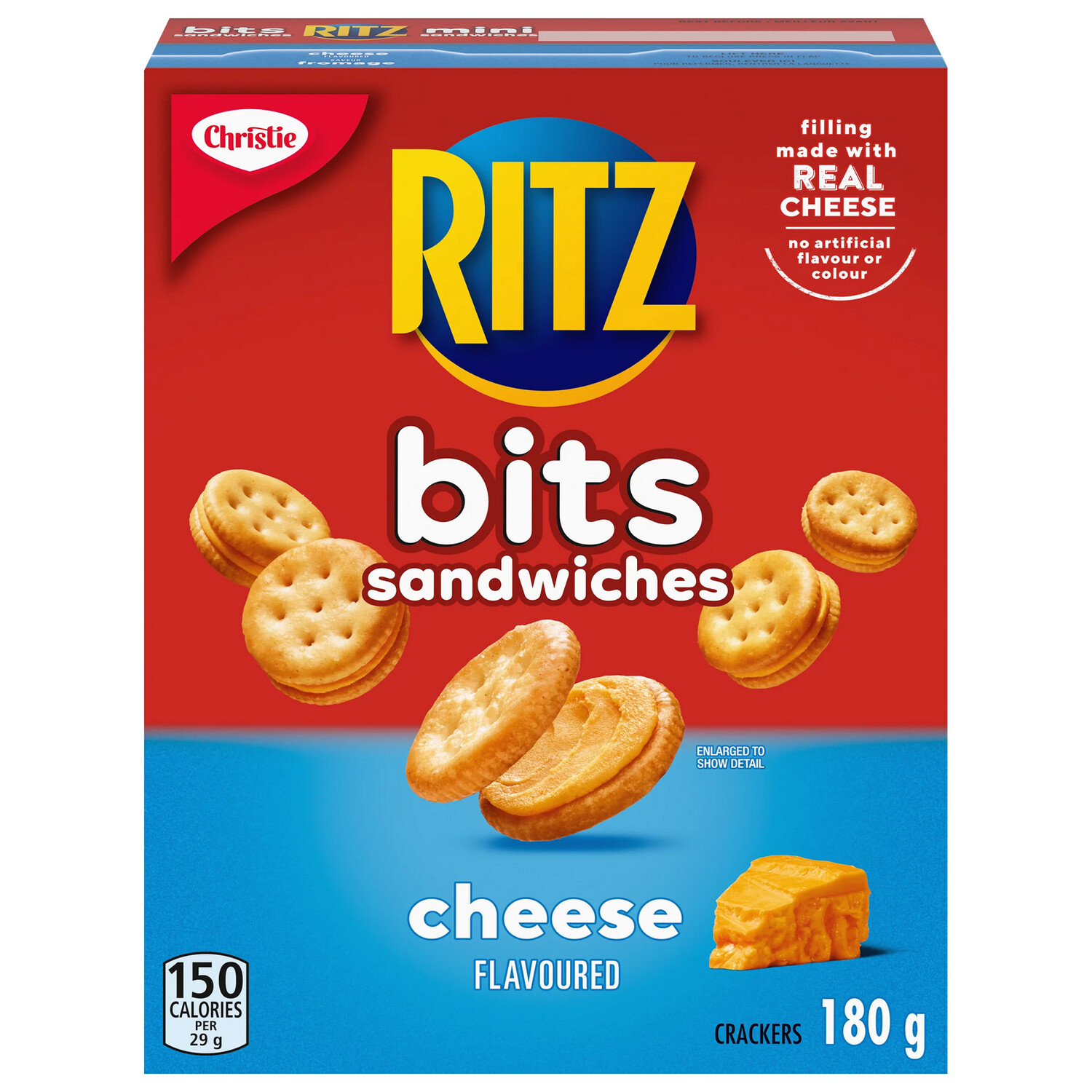 CHRISTIE RITZ BITS CHS SNDWCH 180gr