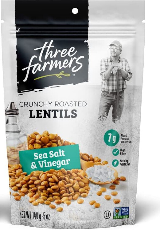 CRNCHY LTL LENTILS SEA SALT VINEGAR 140gr