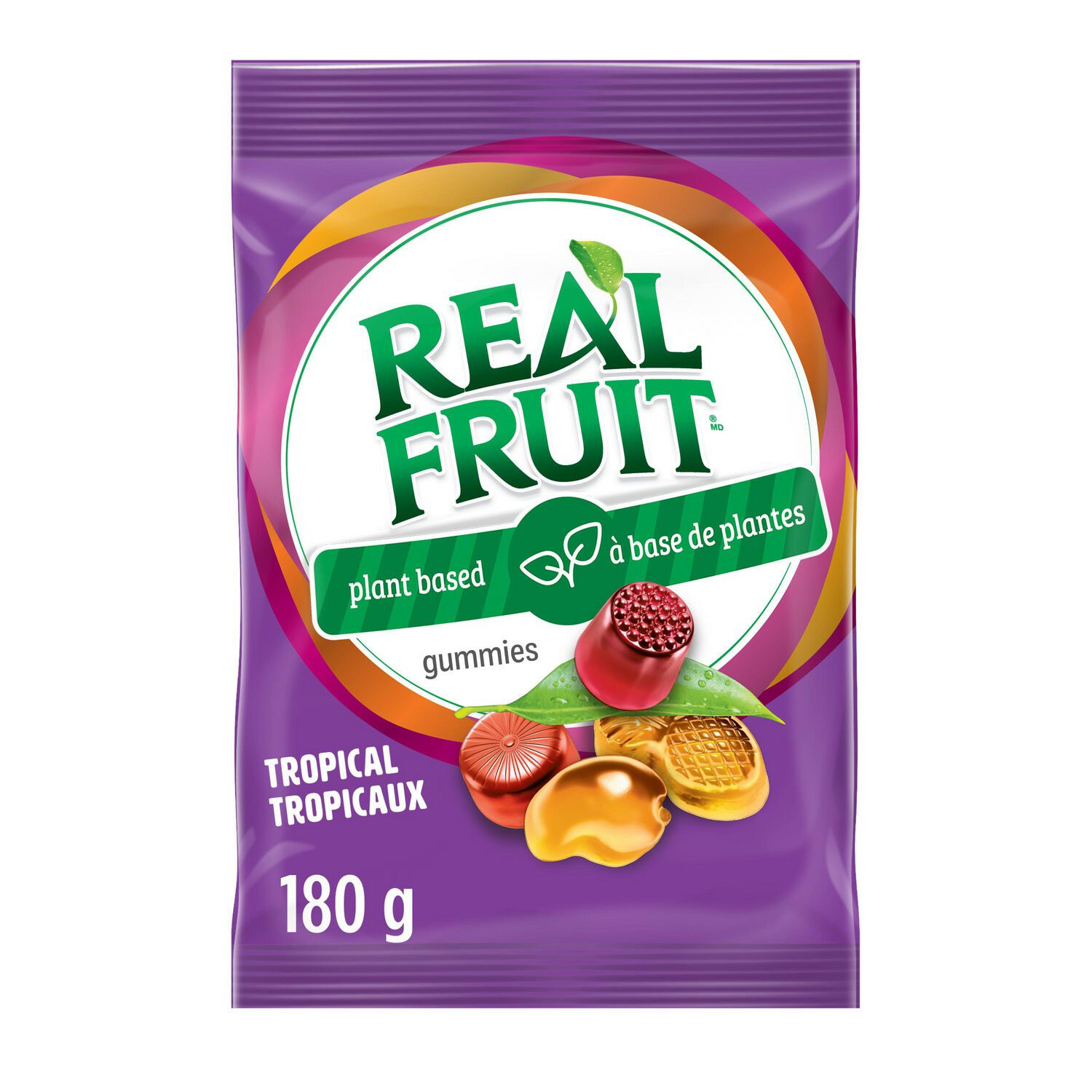 DARE REALFRUIT GUMMIES TROPICAL 180gr