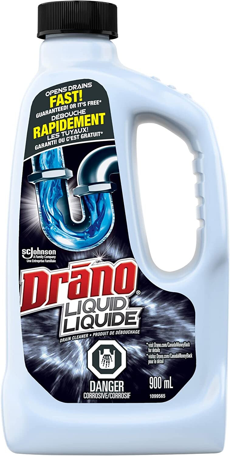DRANO LIQUID 900ML