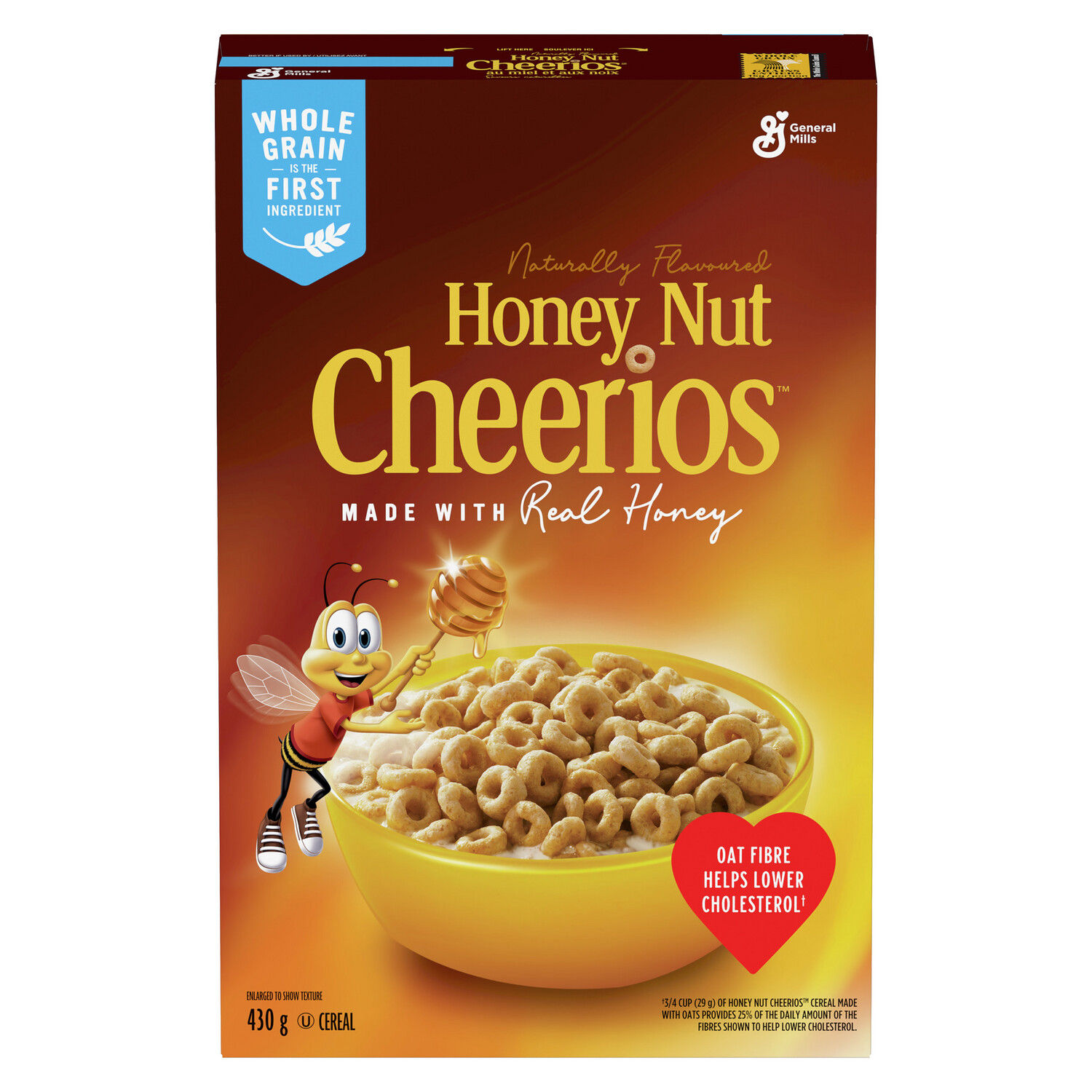 Cheerios Honey Nut Whole Grain 430g
