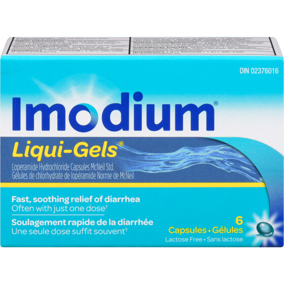 IMODIUM Liqui-Gels Loperamid 6&#39;s