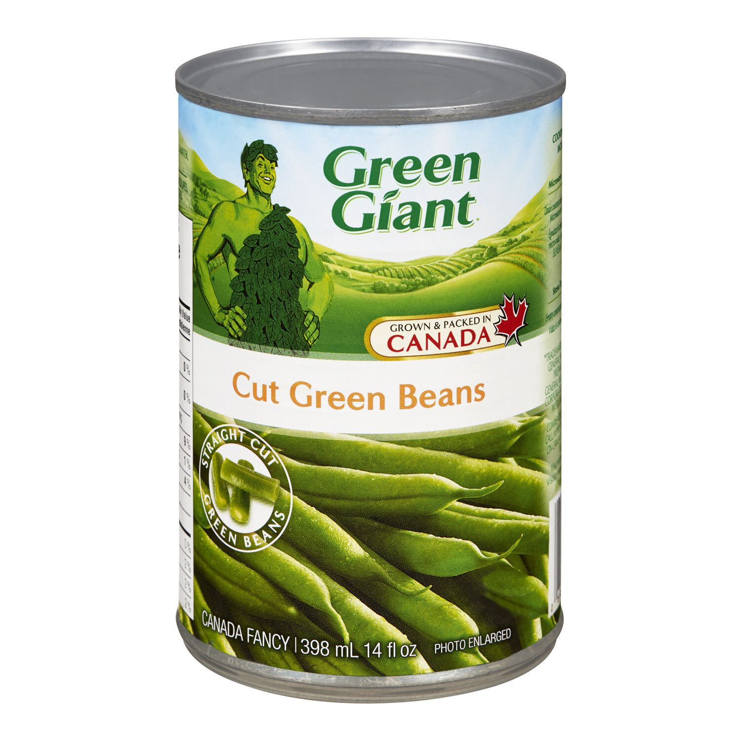 GREEN GIANT CUT GREEN BEANS 398ml