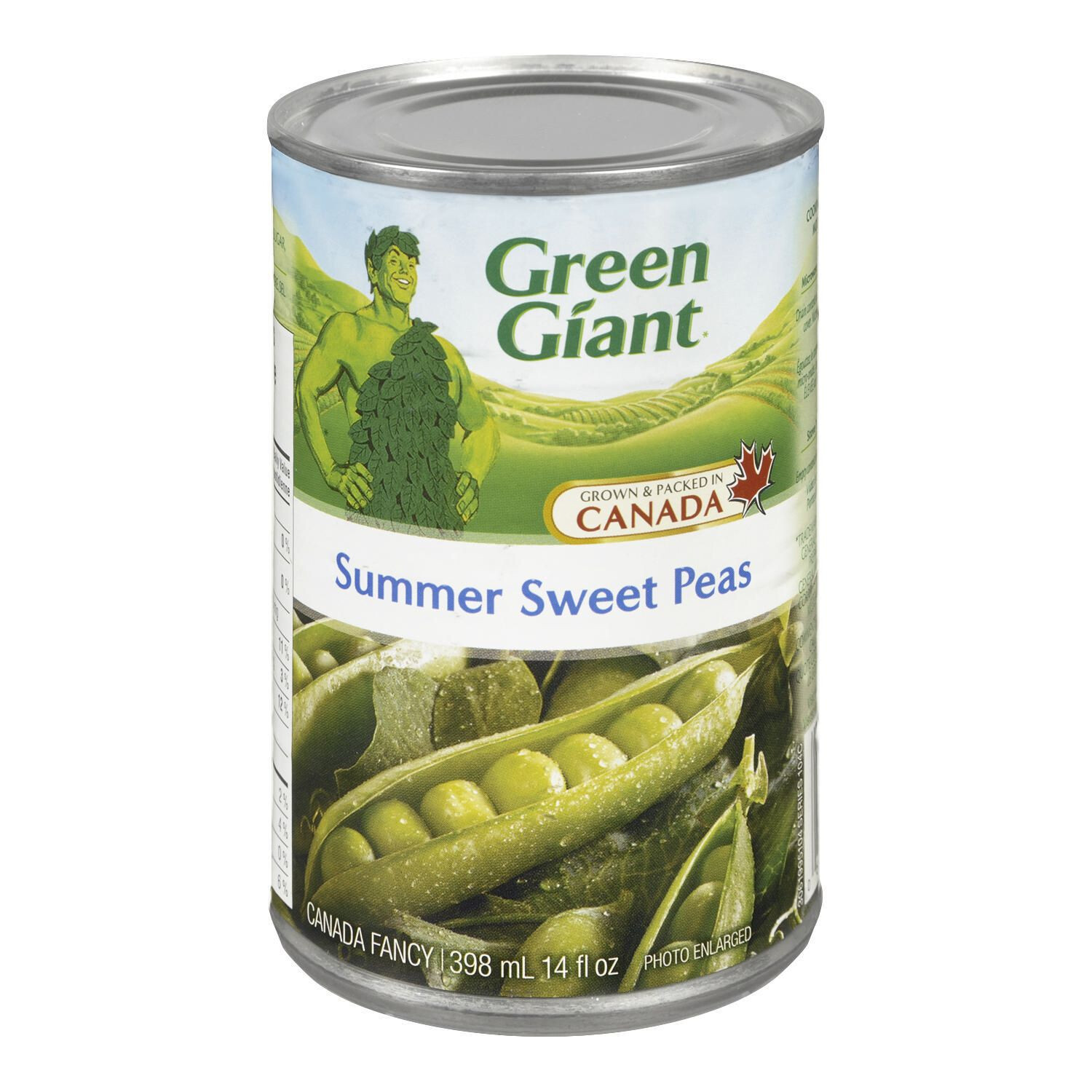 GREEN GIANT SUMMER SWEET PEAS 398ml