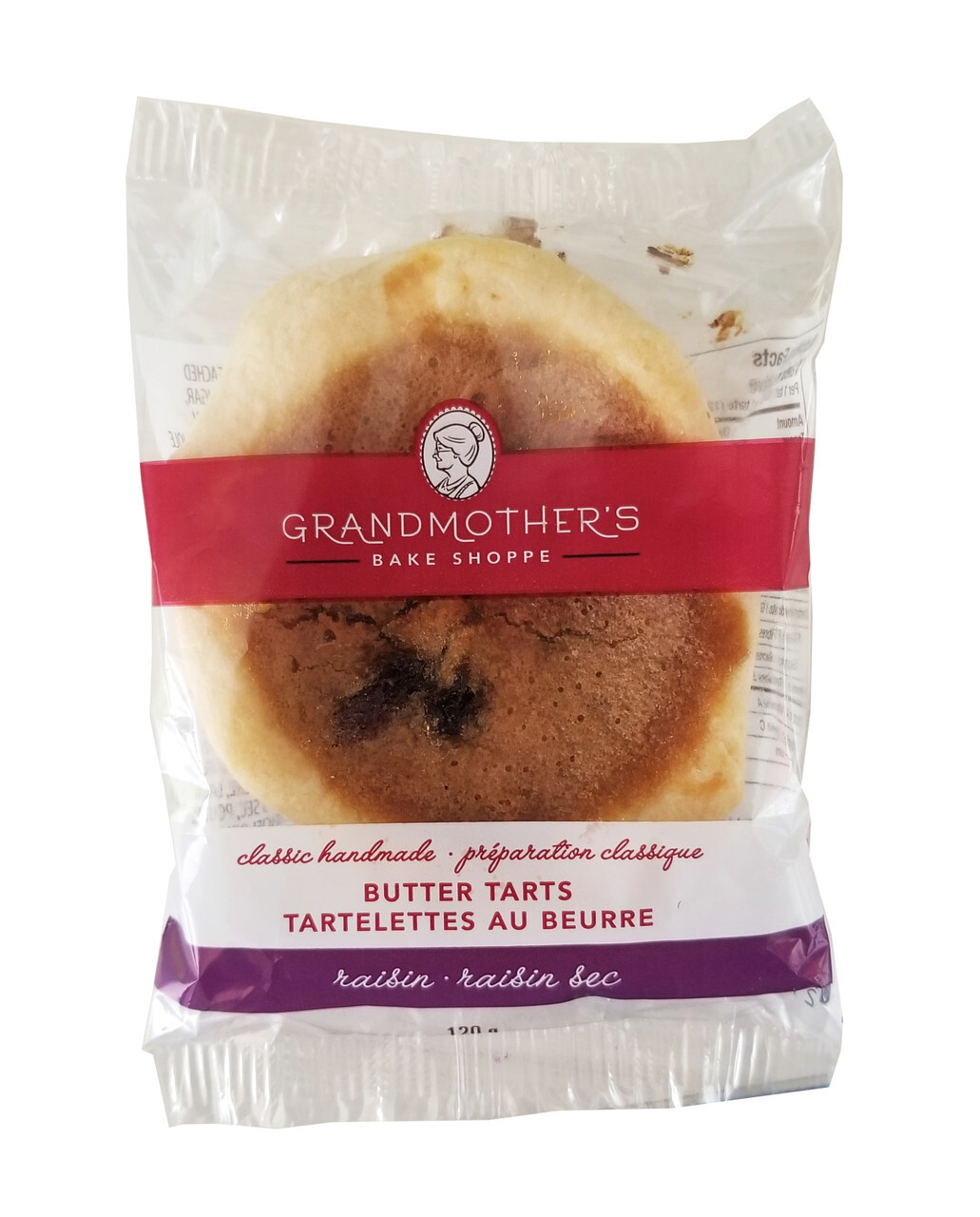 GRANDMOTHERS BUTTER TARTS Raisin 120g