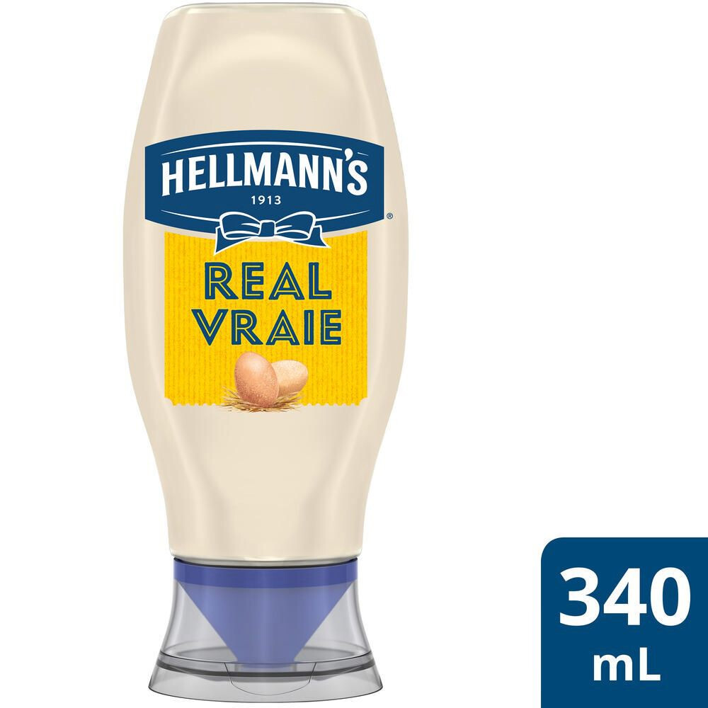 HELLMANS MAYO REAL SQUEEZE 340ml