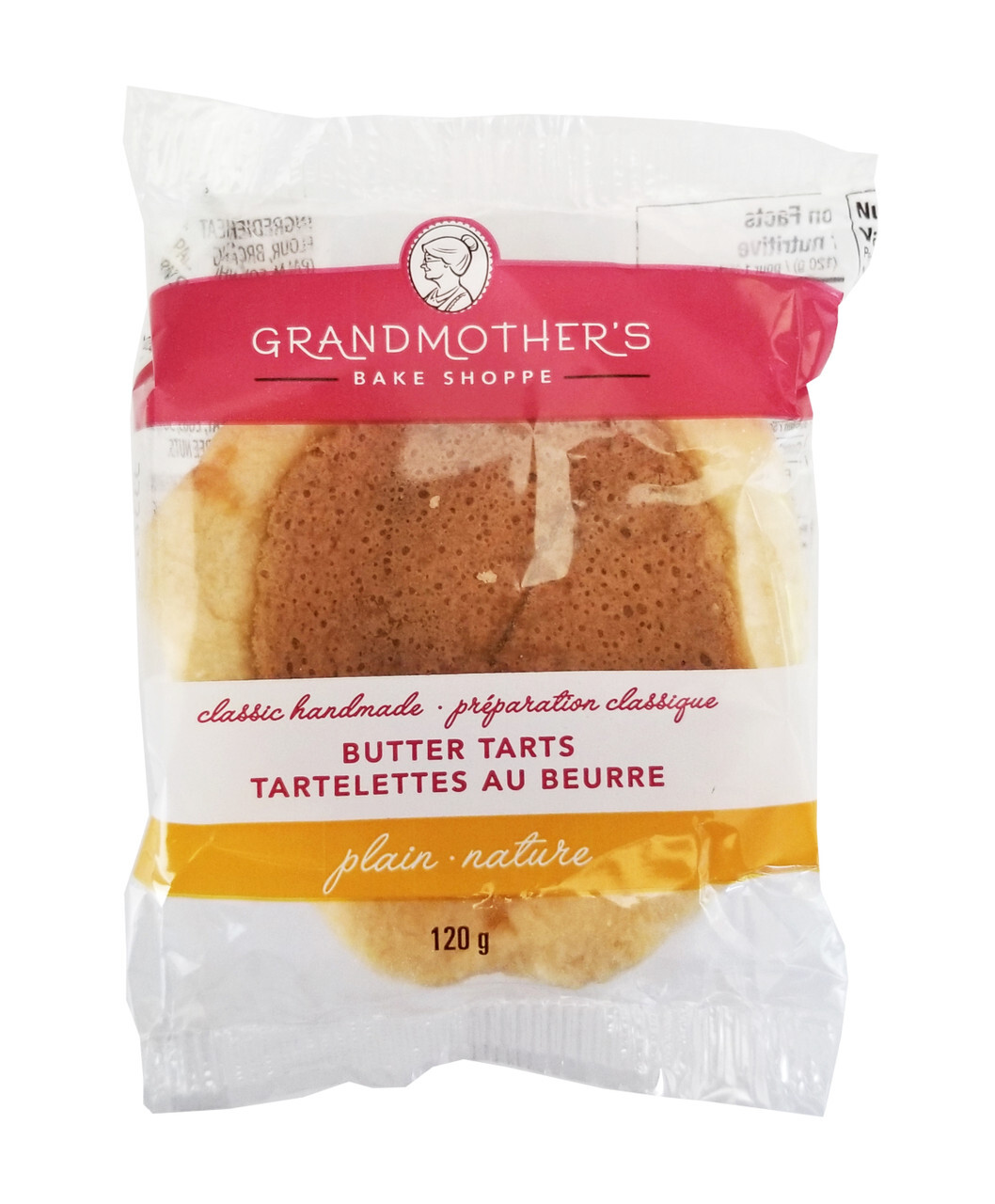 GRANDMOTHERS BUTTER TARTS REG 120gr